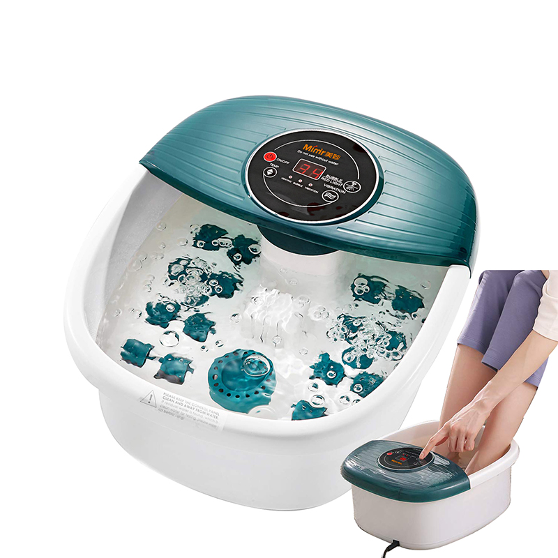 Massageador de banho de spa para pés MM-19A com bolhas de calor e massagem vibratória