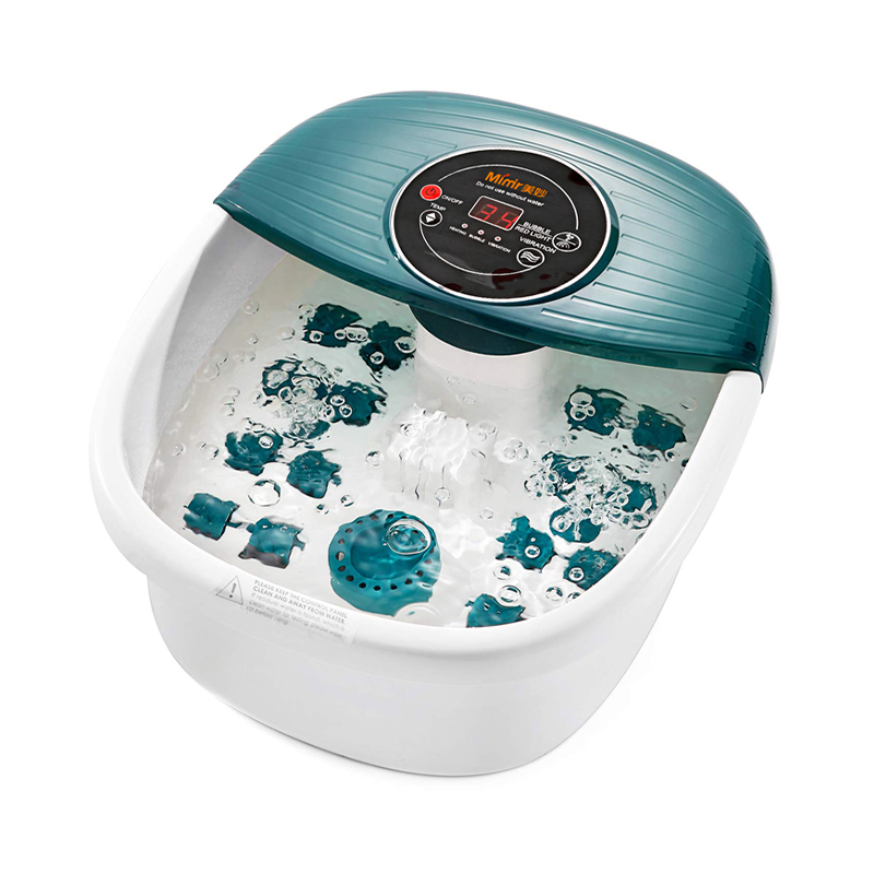 Massageador de banho de spa para pés MM-19A com bolhas de calor e massagem vibratória