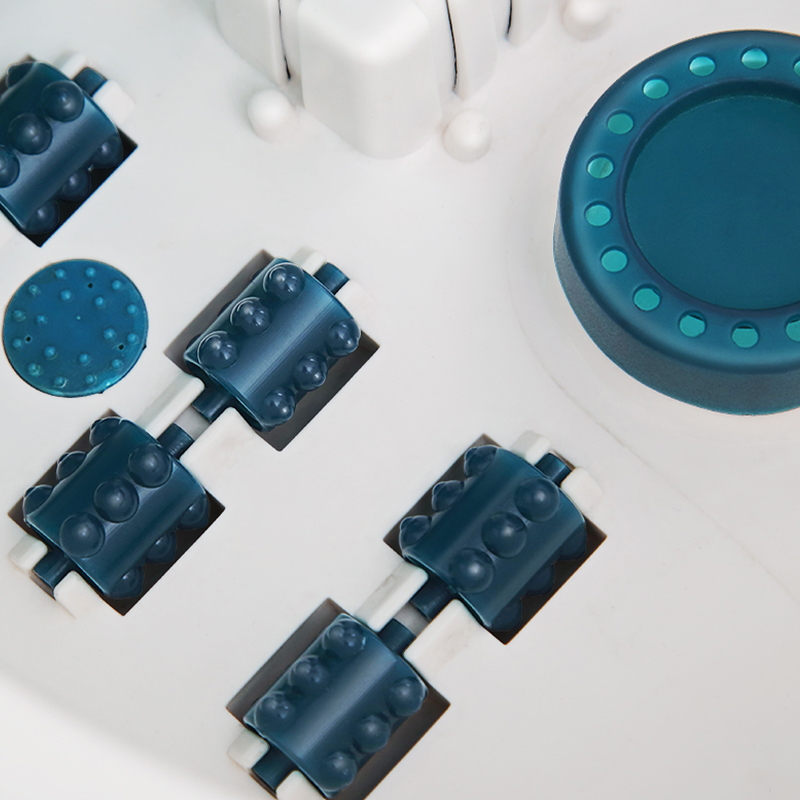 Massageador de banho de spa para pés MM-19A com bolhas de calor e massagem vibratória