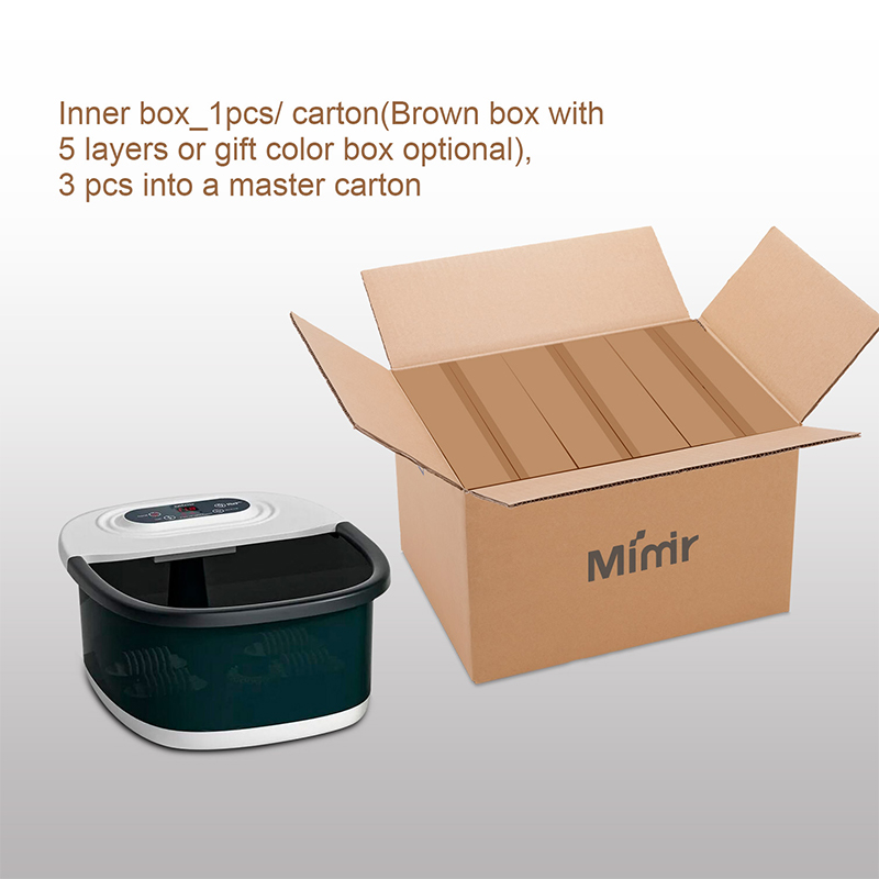 Massageador manual para banho de spa para pés MM-20M-8 com vibração