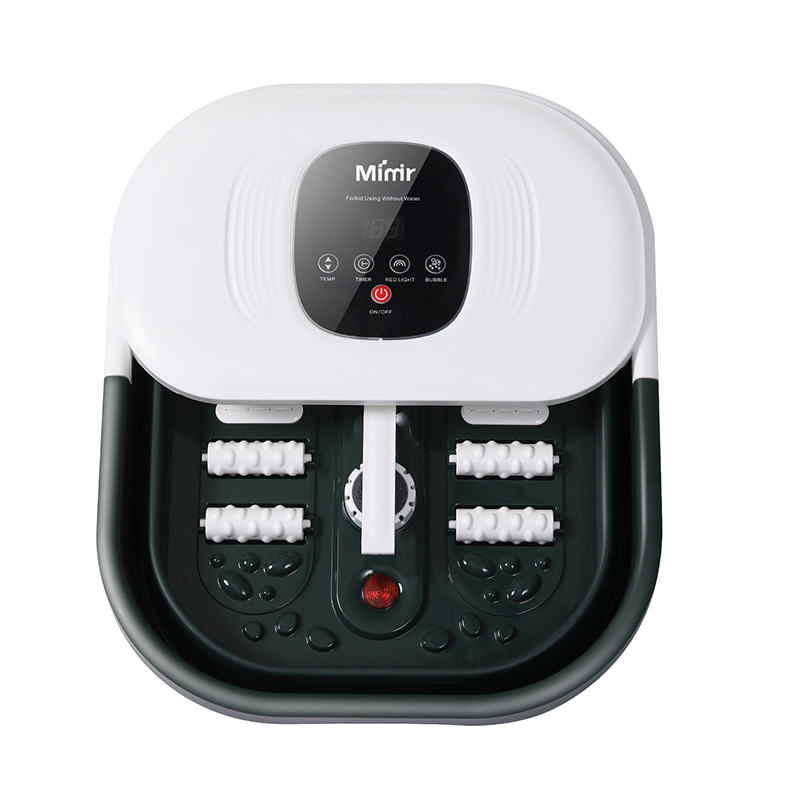 A máquina dobrável dos termas do pé MZD-22B-1 com pedra-pomes para o pé relaxa a massagem