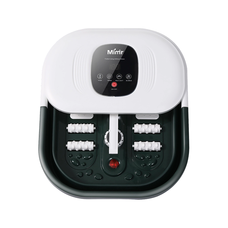 A máquina dobrável dos termas do pé MZD-22B-1 com pedra-pomes para o pé relaxa a massagem