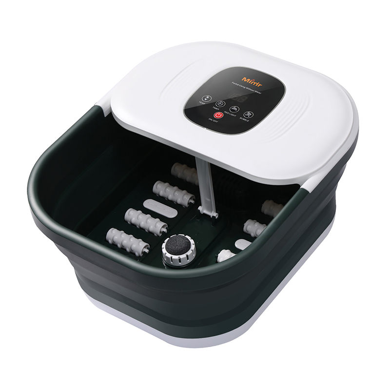 A máquina dobrável dos termas do pé MZD-22B-1 com pedra-pomes para o pé relaxa a massagem