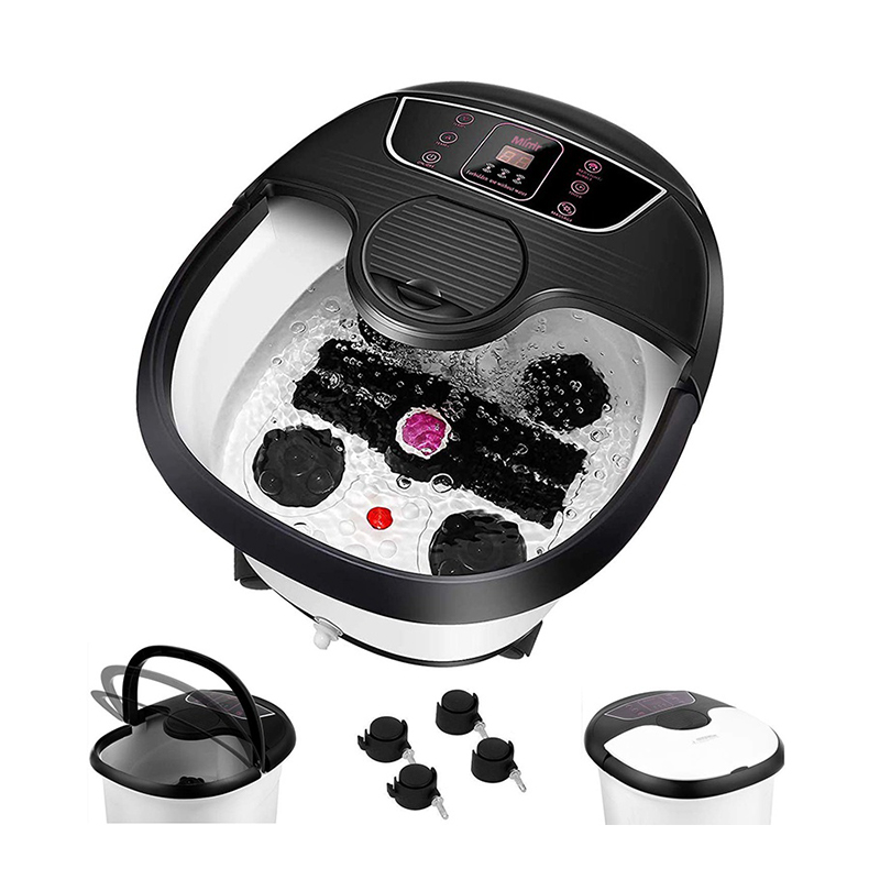 Massageador automático do banho dos termas do pé de MM-18C com rolos da massagem 8pcs e pedra-pomes